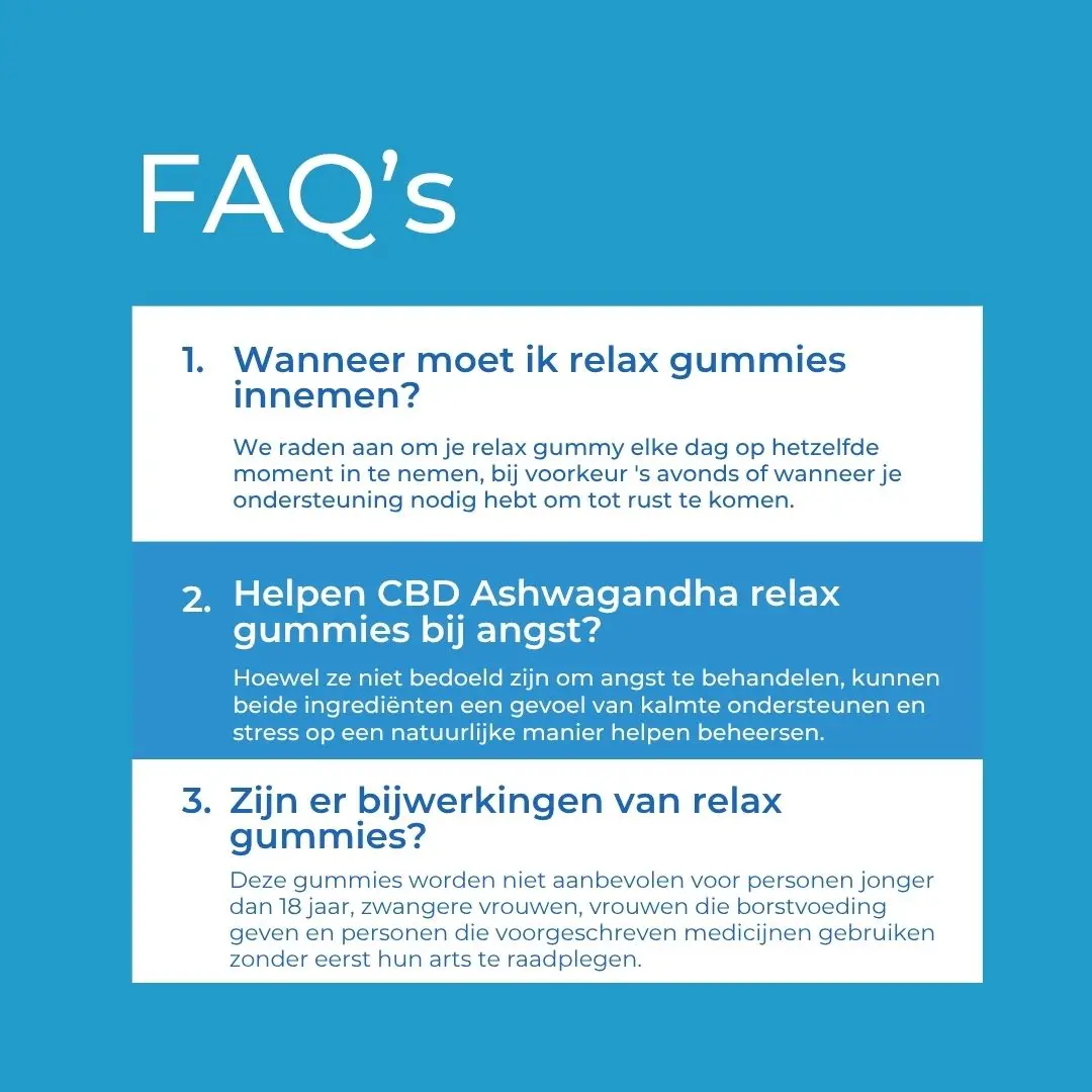 CBD Ashwagandha Relax Gummies - Image 11